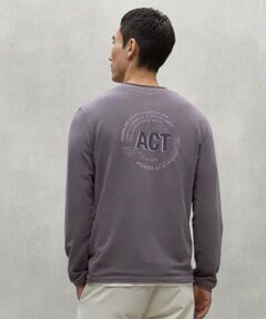 ECOALF / エコアルフ その他トップス | BACK プリント メッセージ ロンT / ACT LONG SLEEVE T-SHIRT MAN
