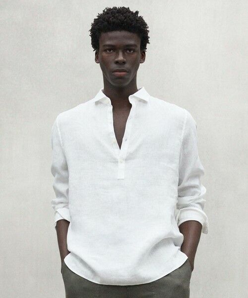 ECOALF/エコアルフ POLINO シャツ / POLINOALF SHIRT MAN ホワイト L ECOALF/エコアルフ POLINO シャツ / POLINOALF SHIRT MAN ホワイト L