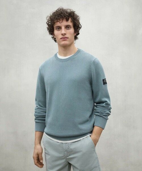 ECOALF/エコアルフ TAIL ニット プルオーバー / TAILALF KNIT MAN グリーン3 M ECOALF/エコアルフ TAIL ニット プルオーバー / TAILALF KNIT MAN グリーン3 M