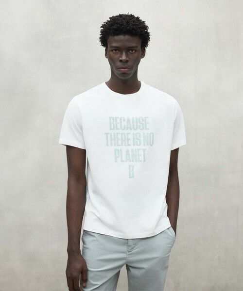 ECOALF/エコアルフ MIN BECAUSE Tシャツ / MINALF T-SHIRT ホワイト LL ECOALF/エコアルフ MIN BECAUSE Tシャツ / MINALF T-SHIRT ホワイト LL
