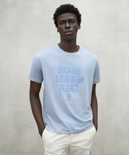 ECOALF/エコアルフ MIN BECAUSE Tシャツ / MINALF T-SHIRT ブルー4 LL ECOALF/エコアルフ MIN BECAUSE Tシャツ / MINALF T-SHIRT ブルー4 LL