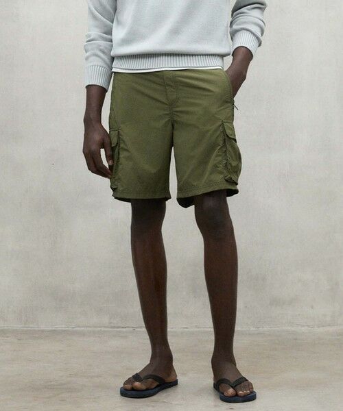 ECOALF/エコアルフ ALISTE カーゴ ショートパンツ / ALISTE SHORTS MAN グリーン8 32 ECOALF/エコアルフ ALISTE カーゴ ショートパンツ / ALISTE SHORTS MAN グリーン8 32