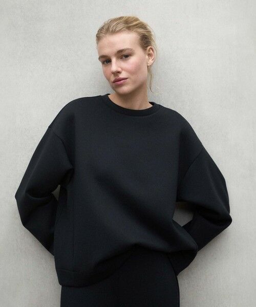 ECOALF/エコアルフ VALDAVIA プルオーバー / VALDIVIAALF SWEATSHIRT WOMAN ブラック SS ECOALF/エコアルフ VALDAVIA プルオーバー / VALDIVIAALF SWEATSHIRT WOMAN ブラック SS