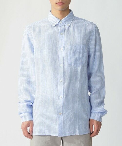 ECOALF / エコアルフ その他トップス | ADAN ストライプ シャツ / ADANALF SHIRT MAN | 詳細5