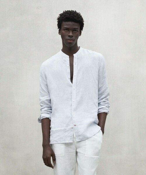 ECOALF/エコアルフ DAVID シャツ / DAVIDALF SHIRT MAN グレー S ECOALF/エコアルフ DAVID シャツ / DAVIDALF SHIRT MAN グレー S