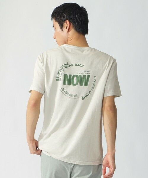 ECOALF / エコアルフ その他トップス | 【WEB限定】バックプリント メッセージ Tシャツ / ACT NOW HOPE T-SHIRT | 詳細4