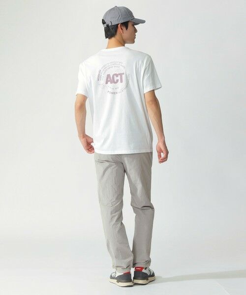 ECOALF / エコアルフ その他トップス | 【WEB限定】バックプリント メッセージ Tシャツ / ACT NOW HOPE T-SHIRT | 詳細6