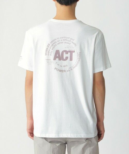ECOALF / エコアルフ その他トップス | 【WEB限定】バックプリント メッセージ Tシャツ / ACT NOW HOPE T-SHIRT | 詳細16