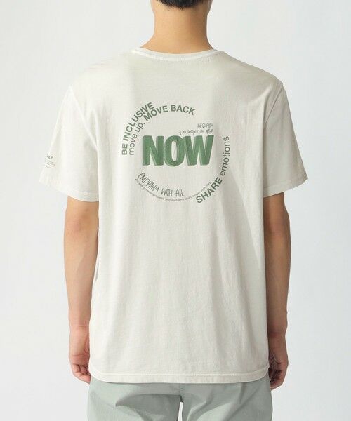 ECOALF / エコアルフ その他トップス | 【WEB限定】バックプリント メッセージ Tシャツ / ACT NOW HOPE T-SHIRT | 詳細17