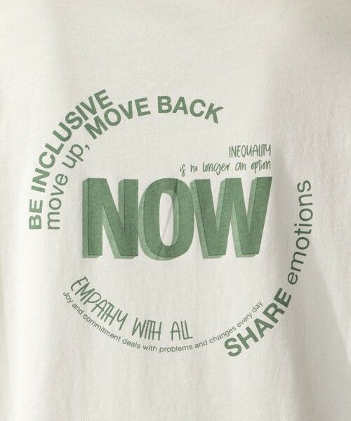 ECOALF / エコアルフ その他トップス | 【WEB限定】バックプリント メッセージ Tシャツ / ACT NOW HOPE T-SHIRT | 詳細21