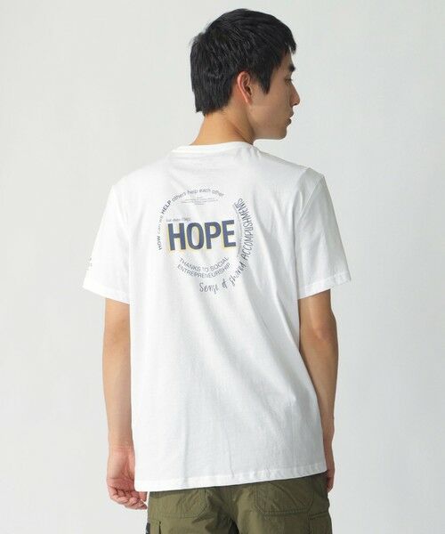 ECOALF / エコアルフ その他トップス | 【WEB限定】バックプリント メッセージ Tシャツ / ACT NOW HOPE T-SHIRT | 詳細2