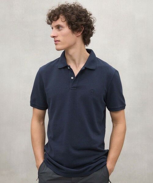 ECOALF/エコアルフ TEDAN BECAUSE ポロ / TEDANALF POLO MAN ネイビー S ECOALF/エコアルフ TEDAN BECAUSE ポロ / TEDANALF POLO MAN ネイビー S