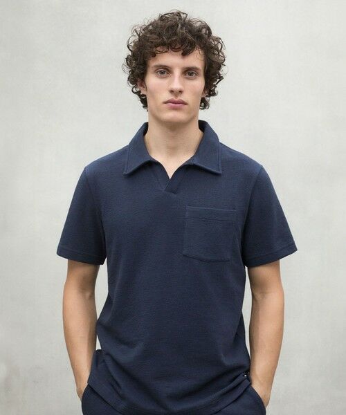 ECOALF / エコアルフ その他トップス | OLIVER ポロシャツ / OLIVERALF POLO MAN(ネイビー)