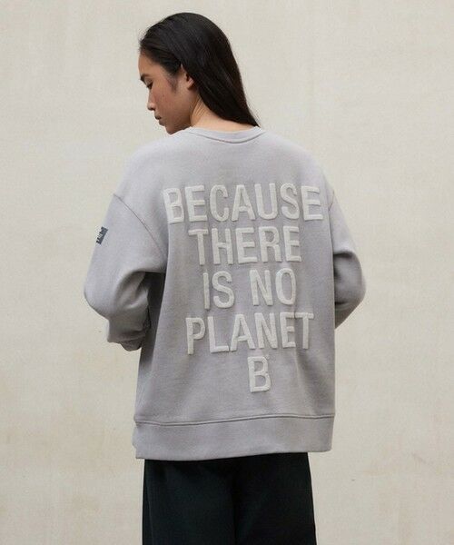 ECOALF/エコアルフ STORM BECAUSE スウェット / STORM SWEATSHIRT WOMAN グレー2 SS