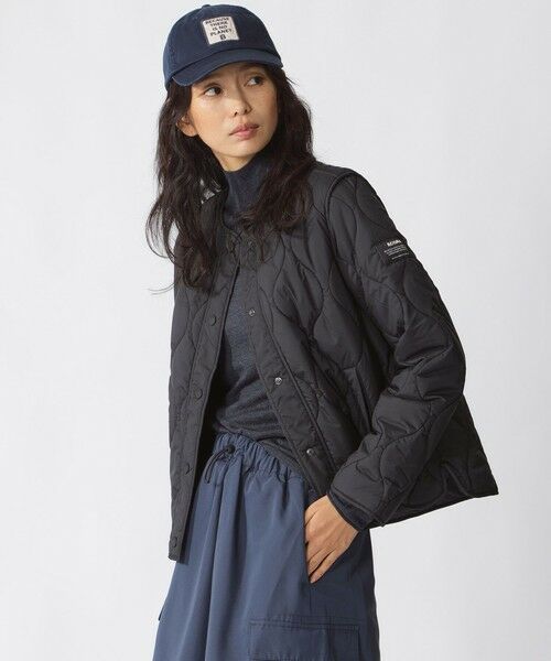 ECOALF/エコアルフ MUSA キルト ジャケット / MUSA JACKET WOMAN ブラック S ECOALF/エコアルフ MUSA キルト ジャケット / MUSA JACKET WOMAN ブラック S