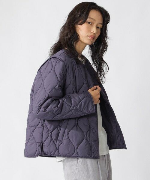 ECOALF / エコアルフ ブルゾン | MUSA キルト ジャケット / MUSA JACKET WOMAN | 詳細7