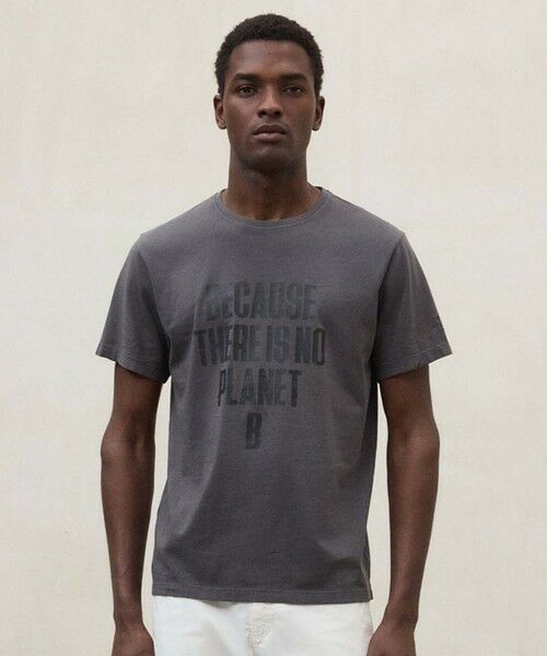 ECOALF/エコアルフ MIN BECAUSE Tシャツ / MIN T-SHIRTS MAN グレー2 M ECOALF/エコアルフ MIN BECAUSE Tシャツ / MIN T-SHIRTS MAN グレー2 M