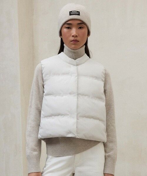 ECOALF/エコアルフ POUNCE ベスト / POUNCE VEST WOMAN オフホワイト1 M
