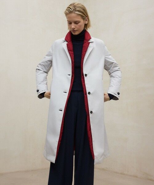 ECOALF/エコアルフ 【WEB限定】ALBERT 3WAY コート / ALBERT JACKET WOMAN オフホワイト1 SS