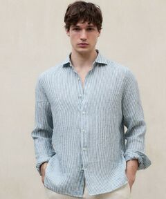 ECOALF / エコアルフ その他トップス | ALFREDO シャツ / ALFRED LINEN STRIPES MAN