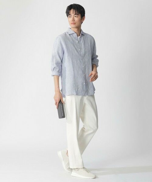 ECOALF / エコアルフ その他トップス | ALFREDO シャツ / ALFRED LINEN STRIPES MAN | 詳細3