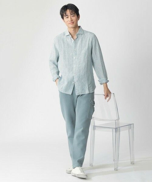 ECOALF / エコアルフ その他トップス | ALFREDO シャツ / ALFRED LINEN STRIPES MAN | 詳細5
