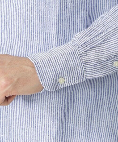 ECOALF / エコアルフ その他トップス | ALFREDO シャツ / ALFRED LINEN STRIPES MAN | 詳細10