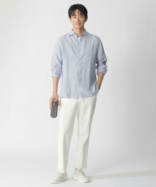 ECOALF / エコアルフ その他トップス | ALFREDO シャツ / ALFRED LINEN STRIPES MAN | 詳細2