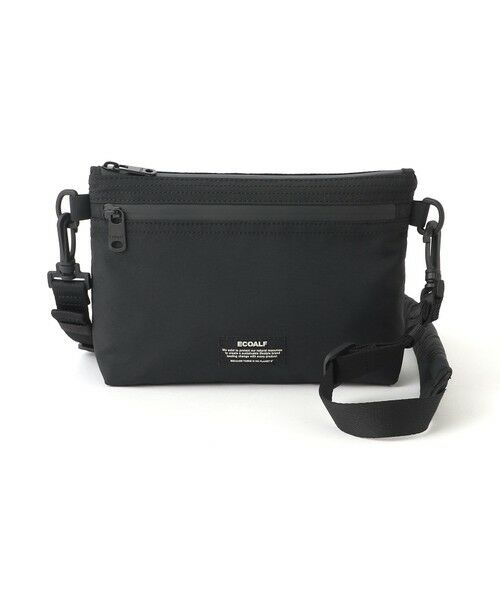ECOALF / エコアルフ バッグ | LUPITA ショルダー マルチバッグ / LUPITA SHOULDER BAG UNISEX（ブラック）