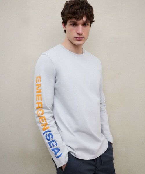 ECOALF / エコアルフ その他トップス | GEN ロング Tシャツ／GEN T-SHIRT MAN（グレー2）