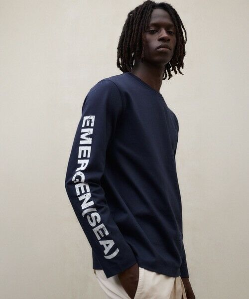 ECOALF / エコアルフ その他トップス | GEN ロング Tシャツ／GEN T-SHIRT MAN（ネイビー）
