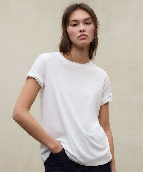 ECOALF / エコアルフ その他トップス | LAKE Tシャツ / LAKE T-SHIRT WOMAN(ホワイト)