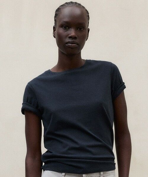 ECOALF / エコアルフ その他トップス | LAKE Tシャツ / LAKE T-SHIRT WOMAN(ダークネイビー)