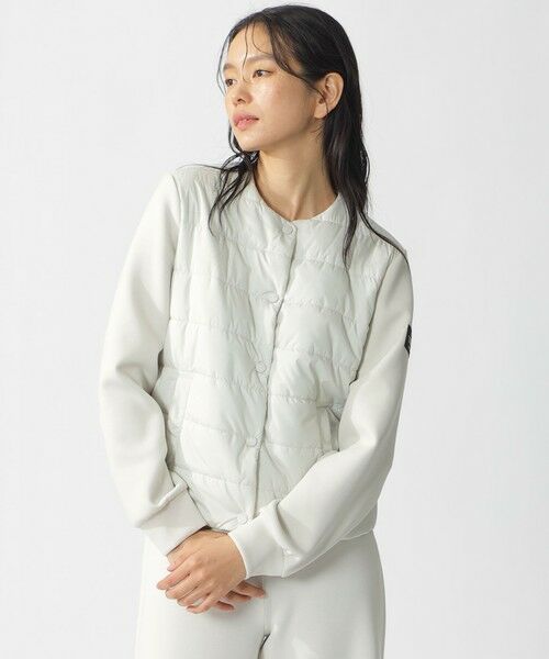ECOALF / エコアルフ ブルゾン | 【予約販売】【WEB限定】 AYLA コンビネーション ジャケット / AYLA HYBRID WOMAN | 詳細14