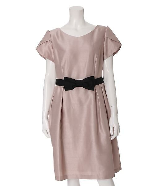 Ef De シャイニーフレアワンピース ミニ丈 ひざ丈ワンピース Ef De L エフデ エルサイズ ファッション通販 タカシマヤファッションスクエア