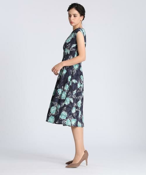 セール 大きいサイズ ピオニープリントワンピース Maglie Par Ef De ミニ丈 ひざ丈ワンピース Ef De L エフデ エル サイズ ファッション通販 タカシマヤファッションスクエア