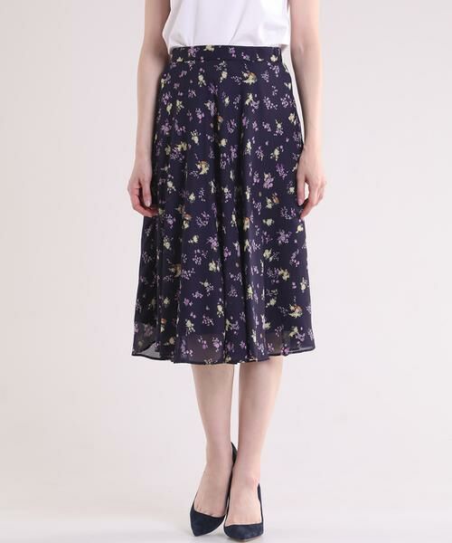 セール 小花柄フレアスカート ミニ ひざ丈スカート Ef De エフデ ファッション通販 タカシマヤファッションスクエア