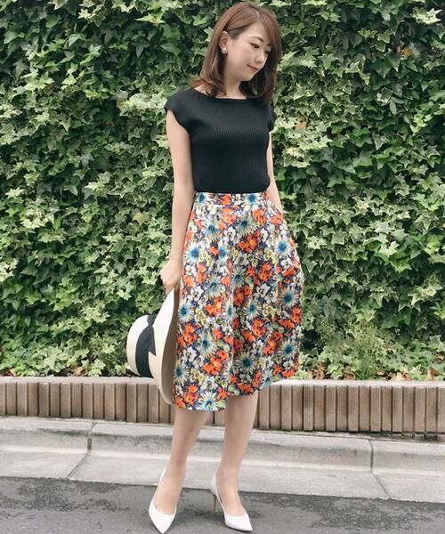 セール フレンチスリーブリブニット ニット セーター Ef De エフデ ファッション通販 タカシマヤファッションスクエア