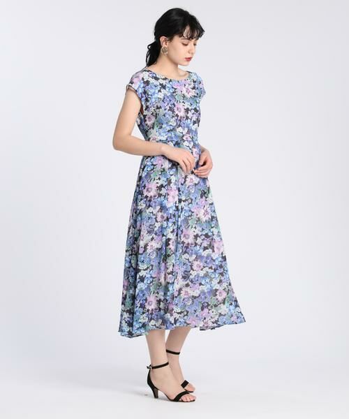 セール Maglie Par Ef De 水彩フラワーワンピース Viscotecs ミニ丈 ひざ丈ワンピース Ef De エフデ ファッション通販 タカシマヤファッションスクエア