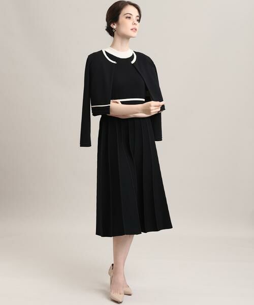 大きいサイズ バイカラーニットワンピース M Maglie Le Cassetto ミニ丈 ひざ丈ワンピース Ef De エフデ ファッション通販 タカシマヤファッションスクエア