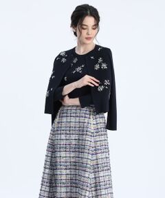 Maglie le cassetto / マーリエ ル カセット ニット・セーター | 《19号》ビジューカーディガン《Maglie par ef-de》