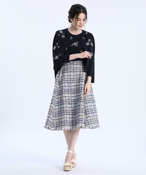 Maglie le cassetto / マーリエ ル カセット ニット・セーター | 《19号》ビジューカーディガン《Maglie par ef-de》 | 詳細10