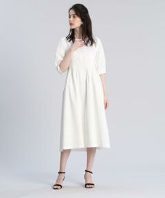 Maglie le cassetto / マーリエ ル カセット ミニ丈・ひざ丈ワンピース | 《M Maglie le cassetto》ステッチワンピース