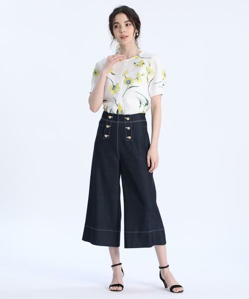 Maglie le cassetto / マーリエ ル カセット シャツ・ブラウス | 《Maglie par ef-de》マーガレットブラウス | 詳細25