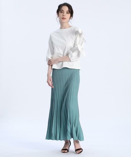 Maglie le cassetto / マーリエ ル カセット カットソー | 《Maglie par ef-de》リボンカットソー | 詳細10