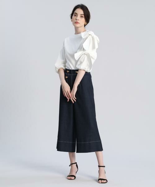 Maglie le cassetto / マーリエ ル カセット カットソー | 《Maglie par ef-de》リボンカットソー | 詳細7