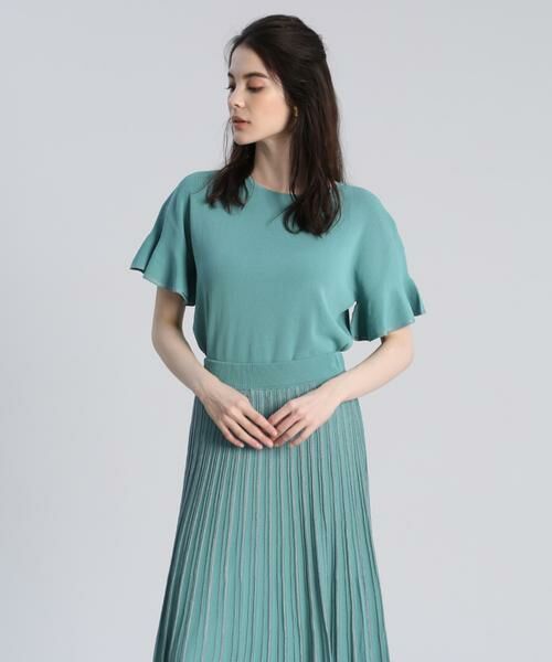 Maglie le cassetto / マーリエ ル カセット ニット・セーター | 《Maglie par ef-de》フレアスリーブニット | 詳細1