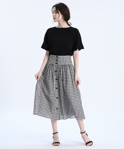 Maglie le cassetto / マーリエ ル カセット ニット・セーター | 《Maglie par ef-de》フレアスリーブニット | 詳細12