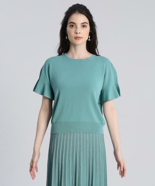 Maglie le cassetto / マーリエ ル カセット ニット・セーター | 《Maglie par ef-de》フレアスリーブニット | 詳細2