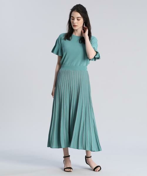 Maglie le cassetto / マーリエ ル カセット ニット・セーター | 《Maglie par ef-de》フレアスリーブニット | 詳細7